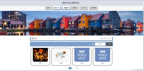 java ssm计算机毕业设计高校OA办公管理平台jnpxm 源码 程序 数据库 部署