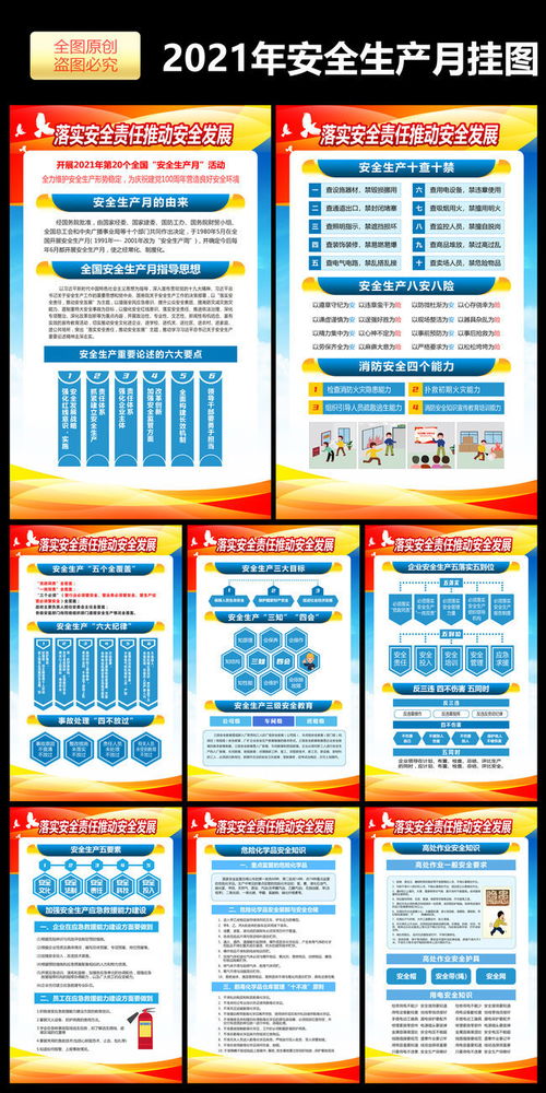工厂安全知识手册挂图