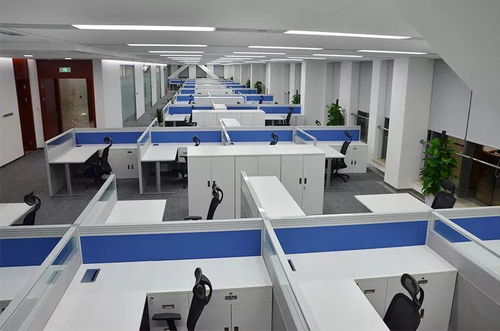 定制色彩多样办公家具,为企业留住年轻血液